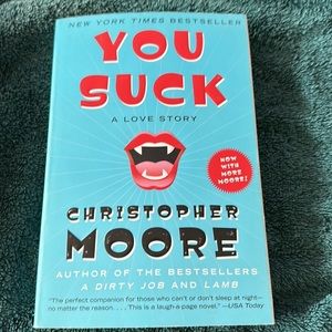 You Suck by Christopher Moore Paperback Book EUC